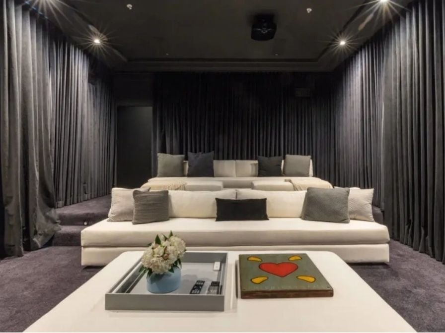 Theatre curtain fabric selection