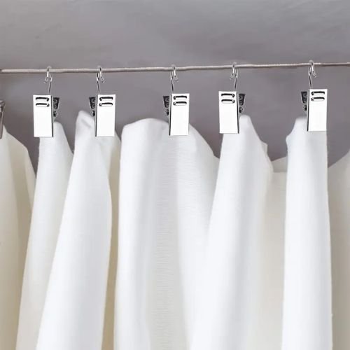 Curtain pin hook fittings