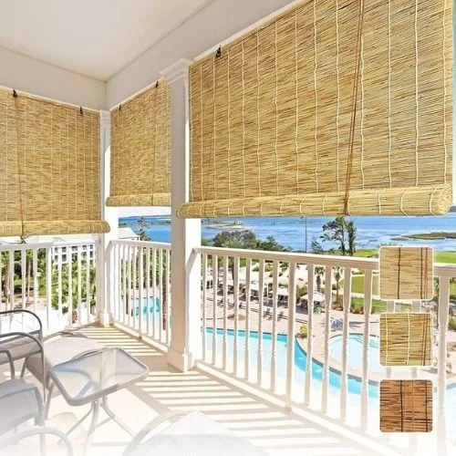 Natural Sustainable Bamboo Shades