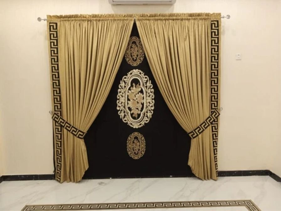 Custom Versace curtain designs