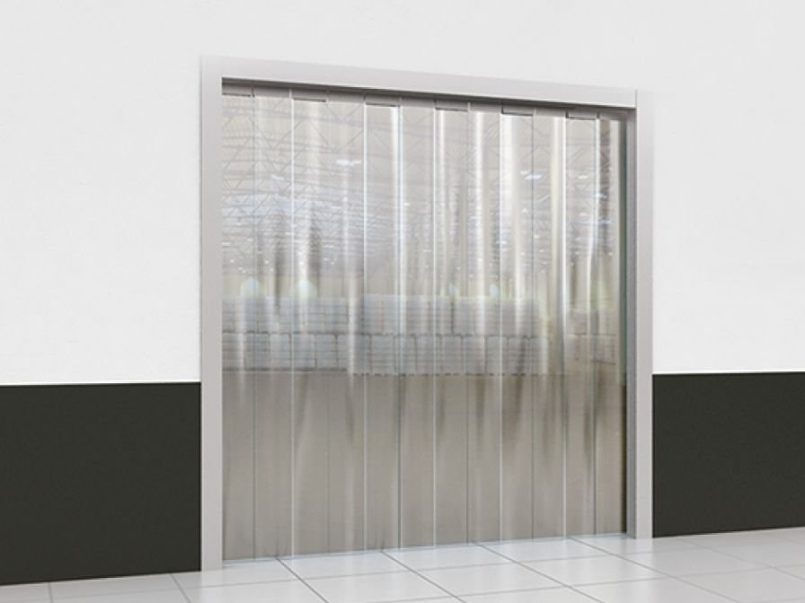 Custom plastic curtain design