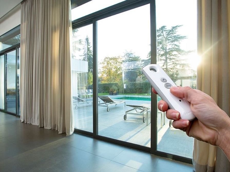 Custom motorised curtain designs