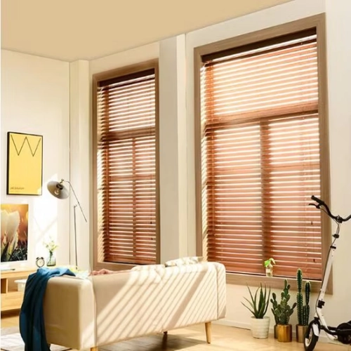 Wooden roller blinds Dubai