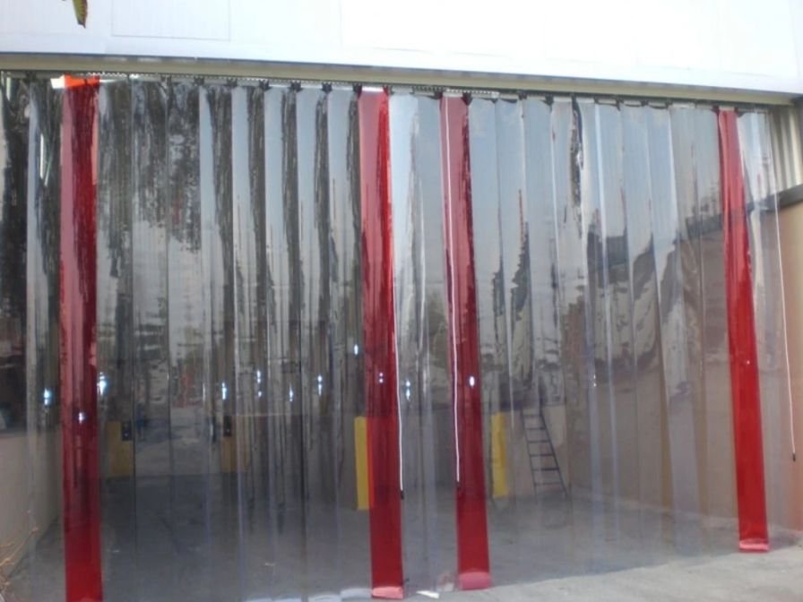 Plastic curtain color selection