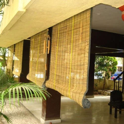 Outdoor bamboo blinds Dubai