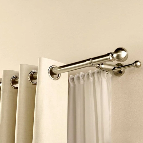 Double Layer Curtain Poles
