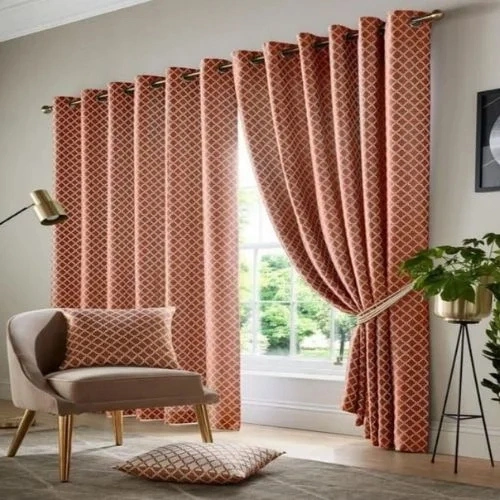 Chrome Ring Drapes