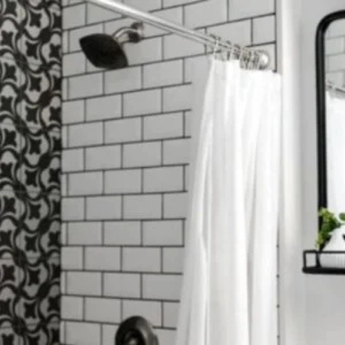Weighted Shower Drapes