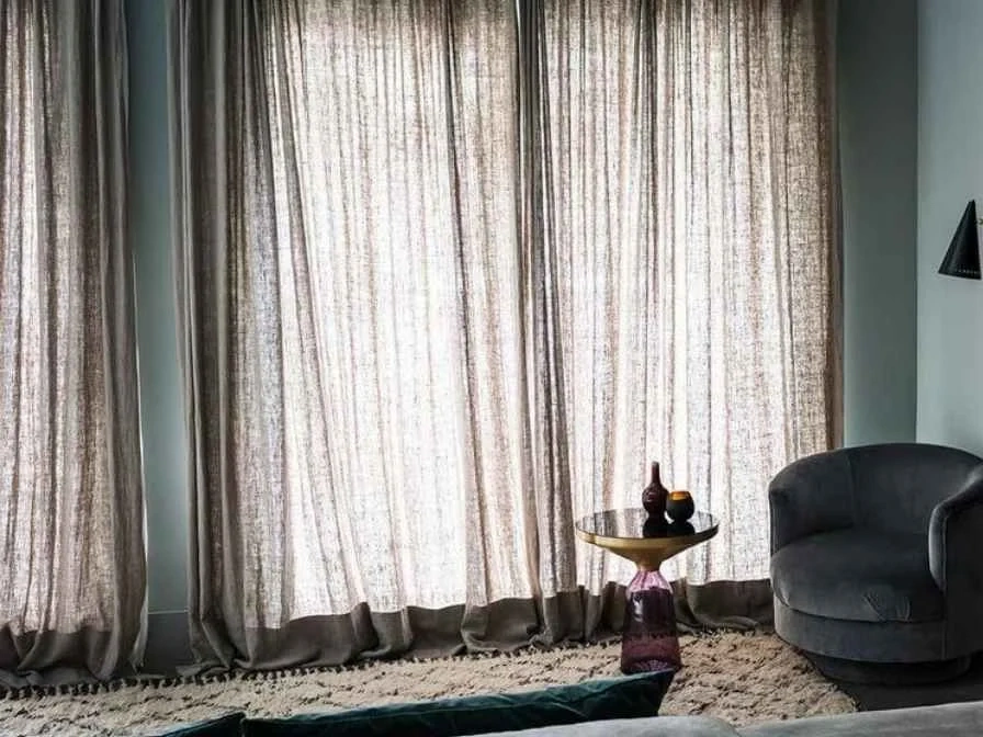 Custom Linen Drapes for Homes