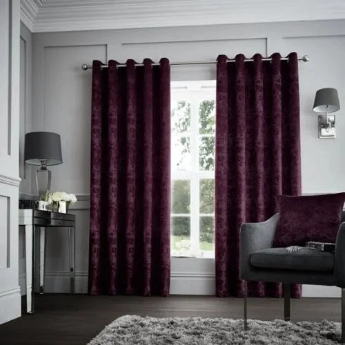 Soft Velour Drapes